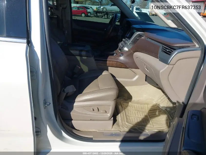 1GNSCBKC7FR637353 2015 Chevrolet Tahoe Lt