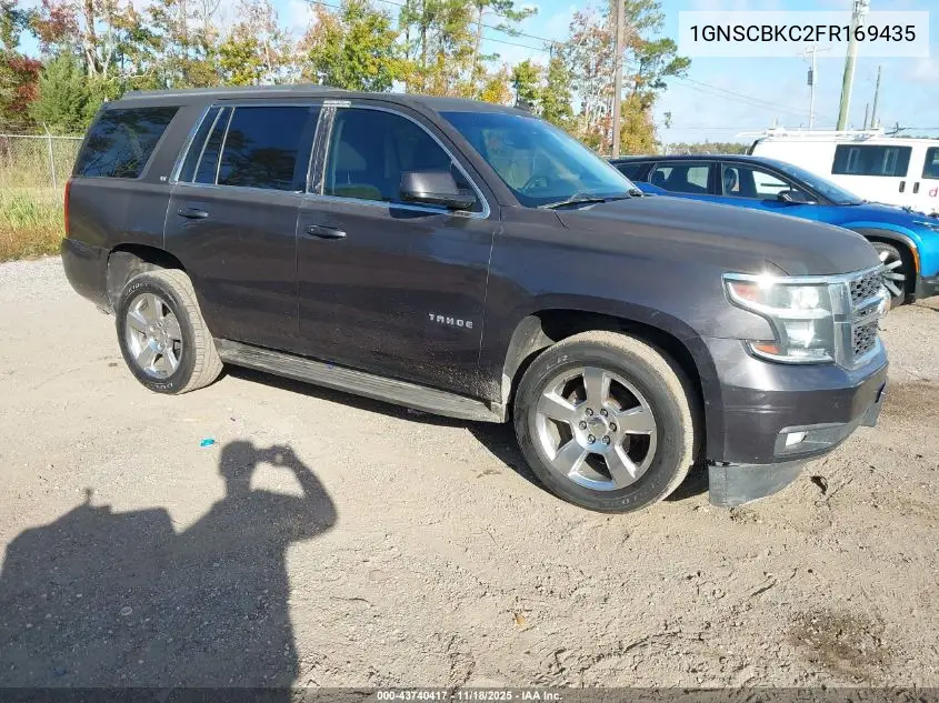 1GNSCBKC2FR169435 2015 Chevrolet Tahoe Lt