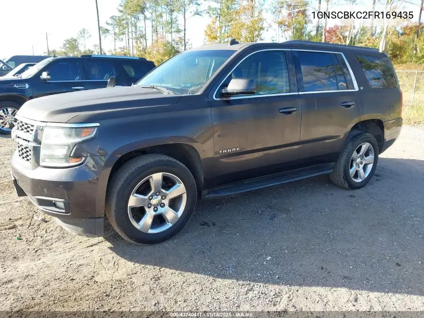 1GNSCBKC2FR169435 2015 Chevrolet Tahoe Lt