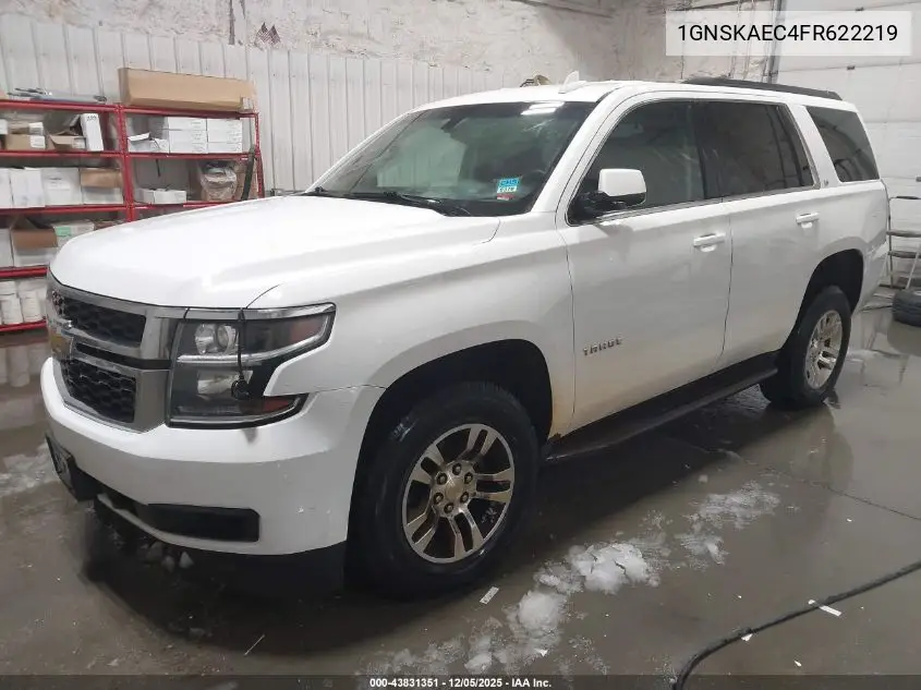 1GNSKAEC4FR622219 2015 Chevrolet Tahoe Ls