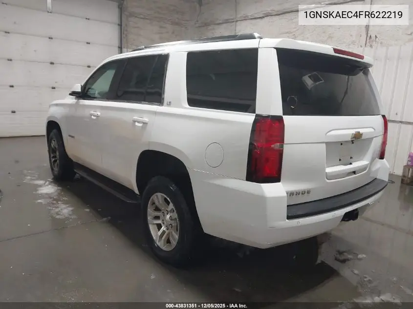 1GNSKAEC4FR622219 2015 Chevrolet Tahoe Ls