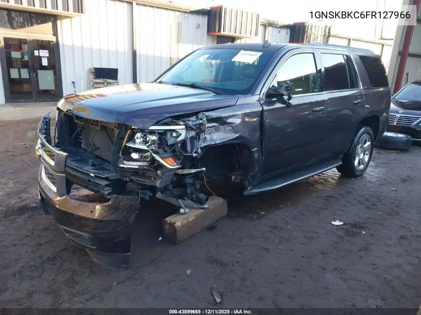 1GNSKBKC6FR127966 2015 Chevrolet Tahoe Lt