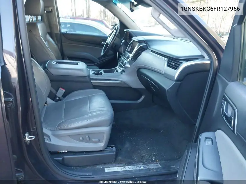 1GNSKBKC6FR127966 2015 Chevrolet Tahoe Lt
