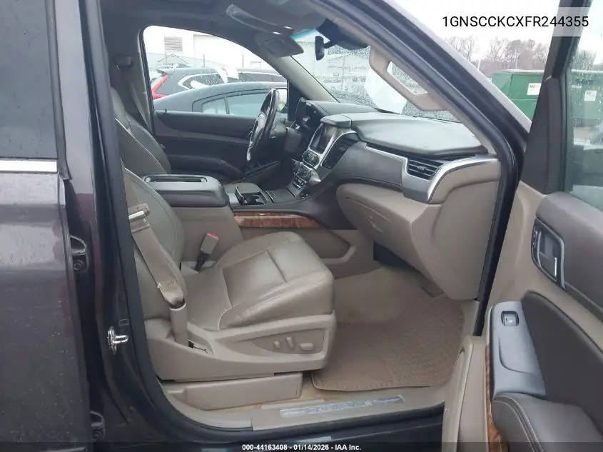 1GNSCCKCXFR244355 2015 Chevrolet Tahoe Ltz