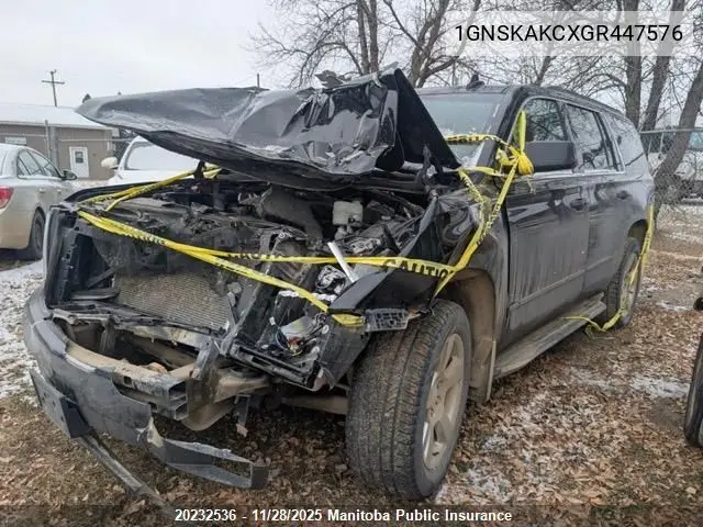 1GNSKAKCXGR447576 2016 Chevrolet Tahoe Ls