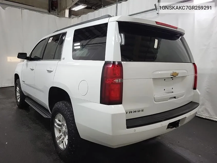 1GNSKAKC7GR259291 2016 Chevrolet Tahoe Ls