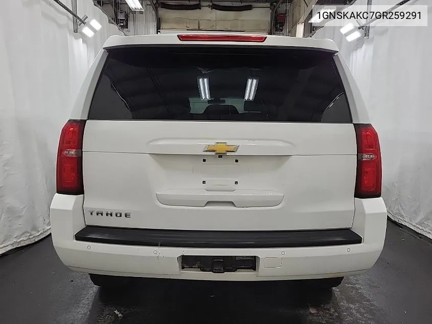 1GNSKAKC7GR259291 2016 Chevrolet Tahoe Ls