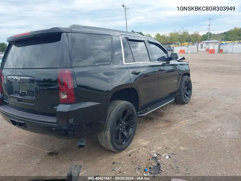 1GNSKBKC8GR303949 2016 Chevrolet Tahoe Lt