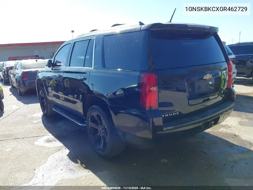 1GNSKBKCXGR462729 2016 Chevrolet Tahoe Lt