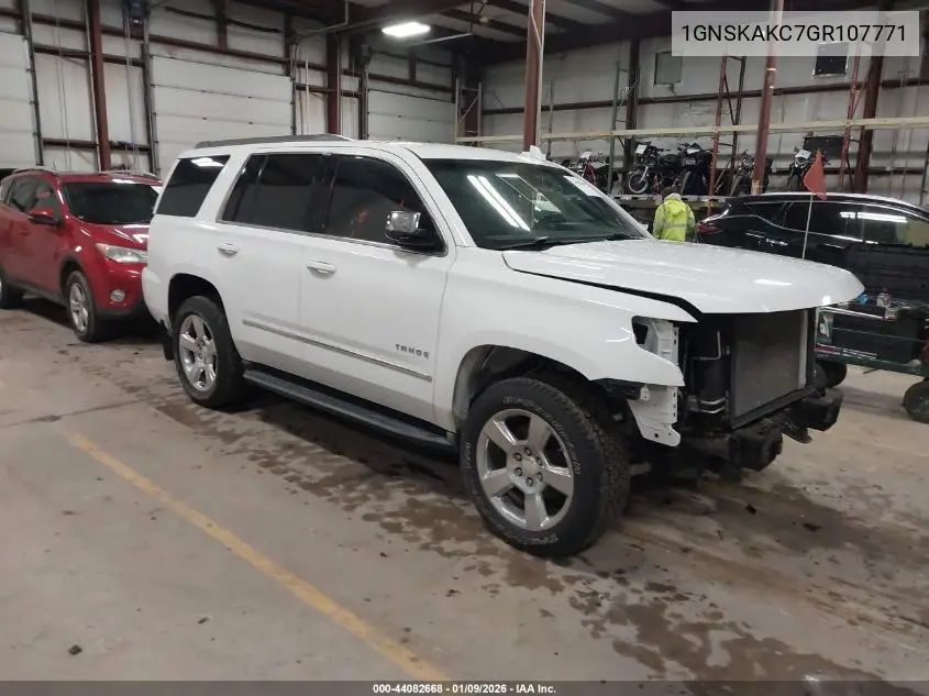 1GNSKAKC7GR107771 2016 Chevrolet Tahoe Ls