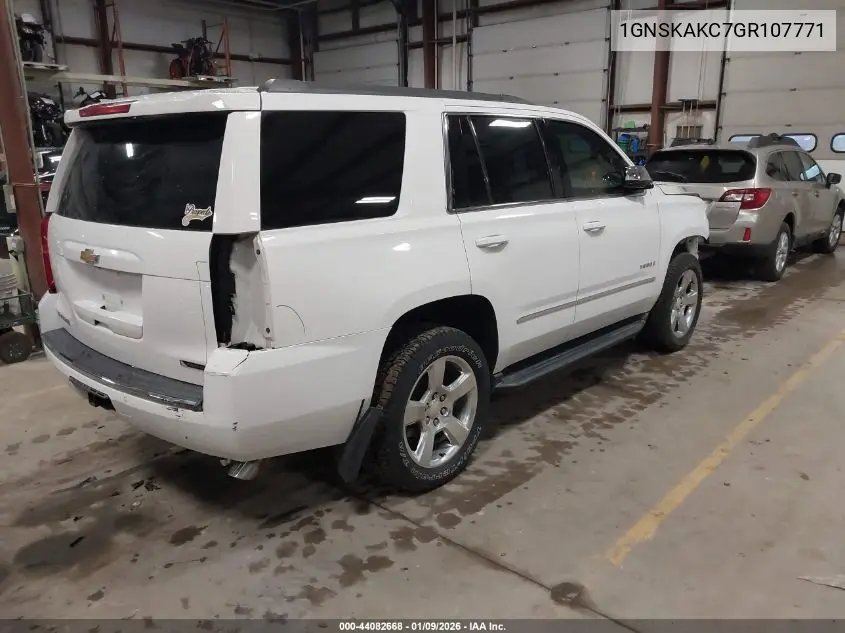 1GNSKAKC7GR107771 2016 Chevrolet Tahoe Ls