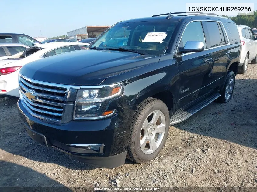 1GNSKCKC4HR269256 2017 Chevrolet Tahoe Premier