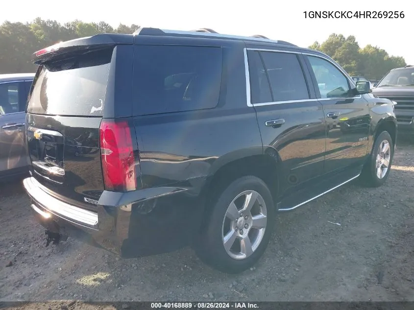 1GNSKCKC4HR269256 2017 Chevrolet Tahoe Premier