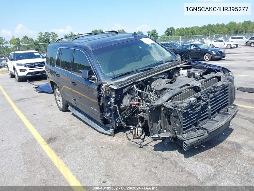 2017 Chevrolet Tahoe Ls VIN: 1GNSCAKC4HR395277 Lot: 40189382