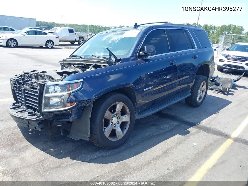 2017 Chevrolet Tahoe Ls VIN: 1GNSCAKC4HR395277 Lot: 40189382