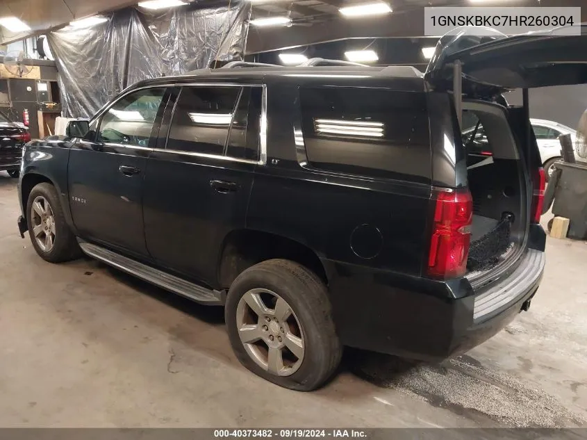 1GNSKBKC7HR260304 2017 Chevrolet Tahoe Lt