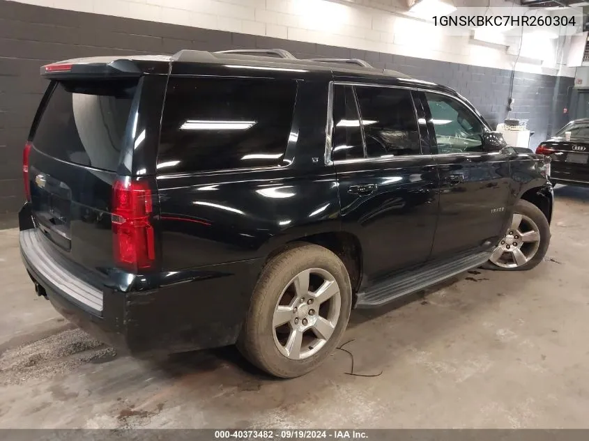 1GNSKBKC7HR260304 2017 Chevrolet Tahoe Lt