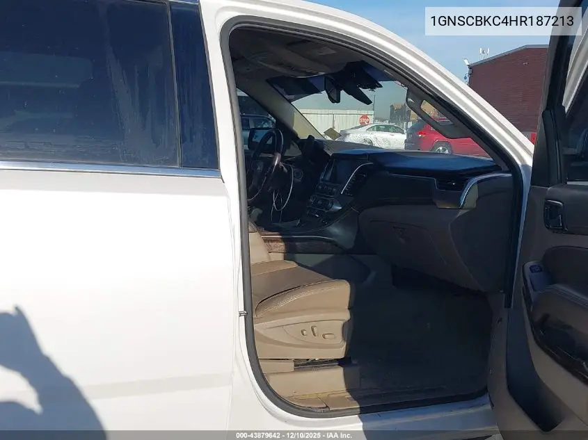 1GNSCBKC4HR187213 2017 Chevrolet Tahoe Lt