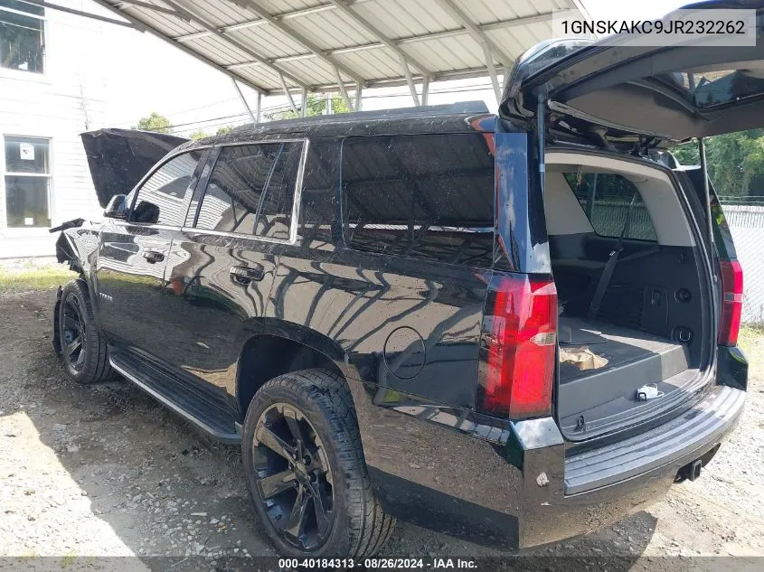 2018 Chevrolet Tahoe Ls VIN: 1GNSKAKC9JR232262 Lot: 40184313