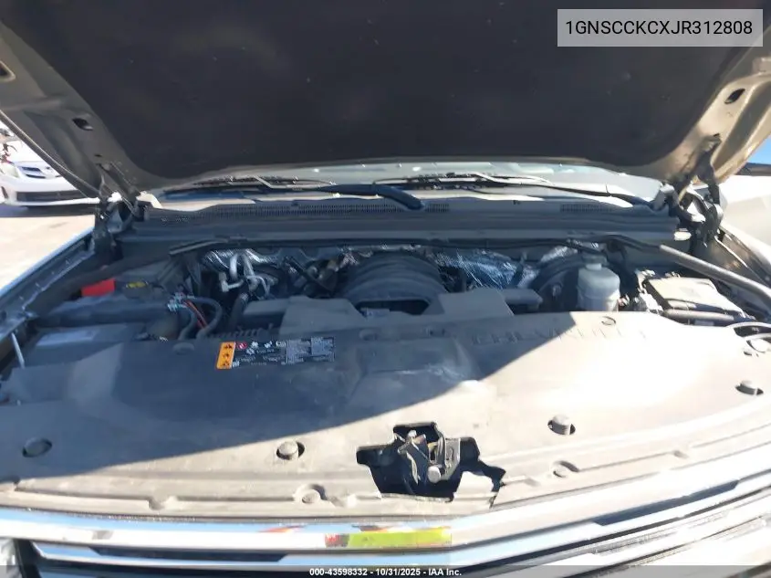 1GNSCCKCXJR312808 2018 Chevrolet Tahoe Premier