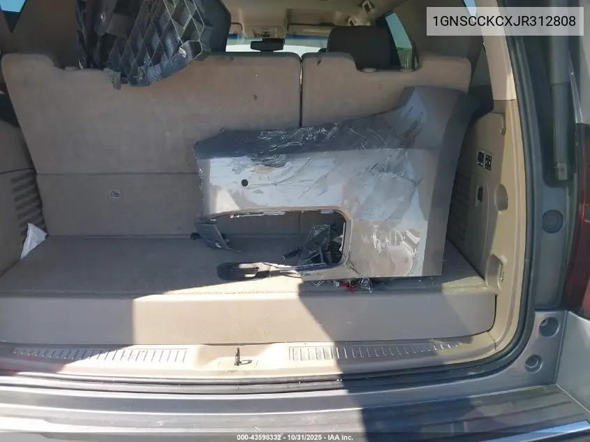 1GNSCCKCXJR312808 2018 Chevrolet Tahoe Premier