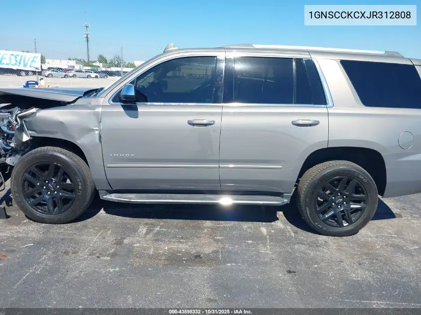 1GNSCCKCXJR312808 2018 Chevrolet Tahoe Premier