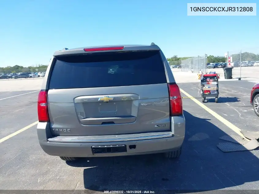 1GNSCCKCXJR312808 2018 Chevrolet Tahoe Premier