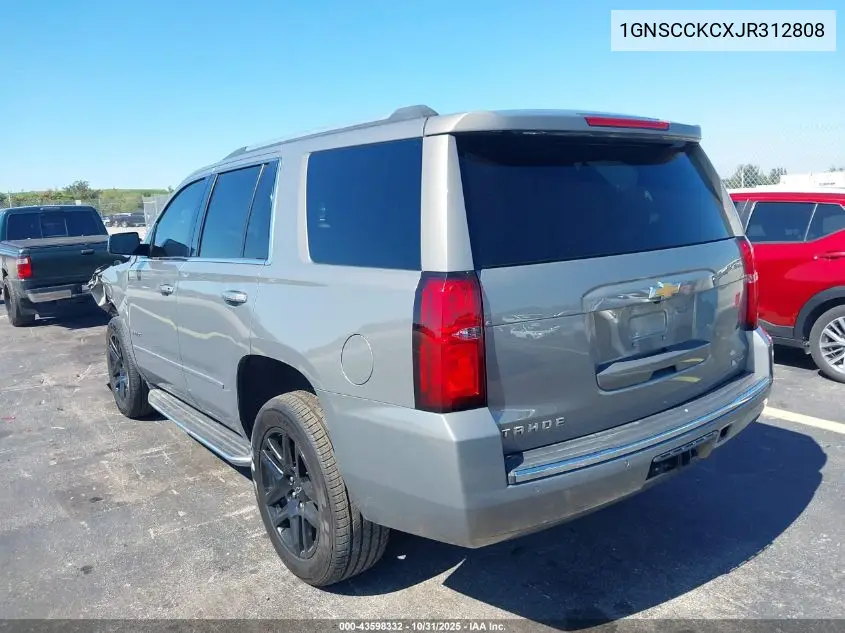 1GNSCCKCXJR312808 2018 Chevrolet Tahoe Premier