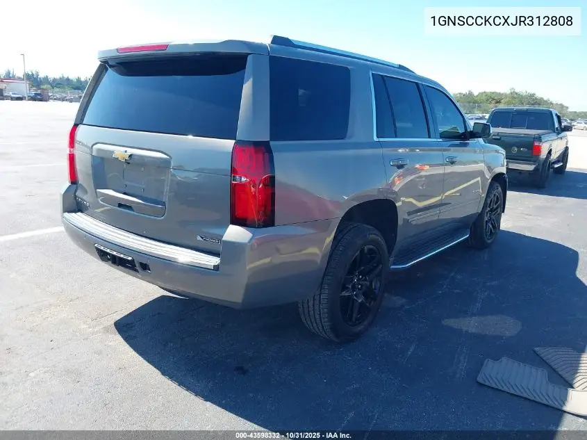 1GNSCCKCXJR312808 2018 Chevrolet Tahoe Premier