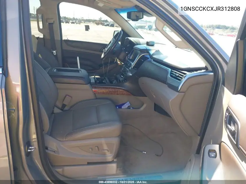 1GNSCCKCXJR312808 2018 Chevrolet Tahoe Premier