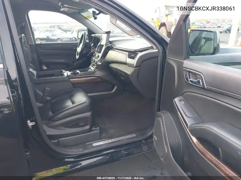 1GNSCBKCXJR338061 2018 Chevrolet Tahoe Lt