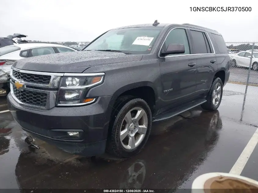 1GNSCBKC5JR370500 2018 Chevrolet Tahoe Lt