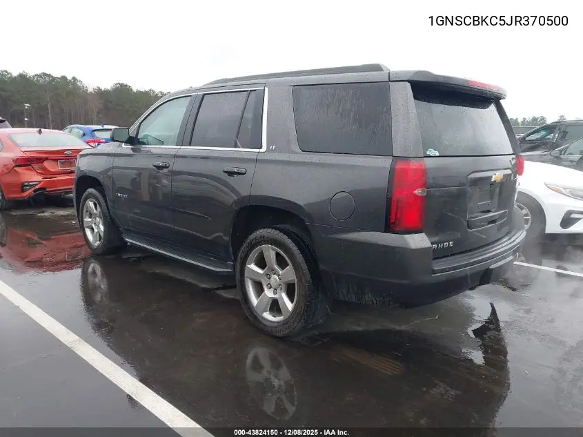 1GNSCBKC5JR370500 2018 Chevrolet Tahoe Lt