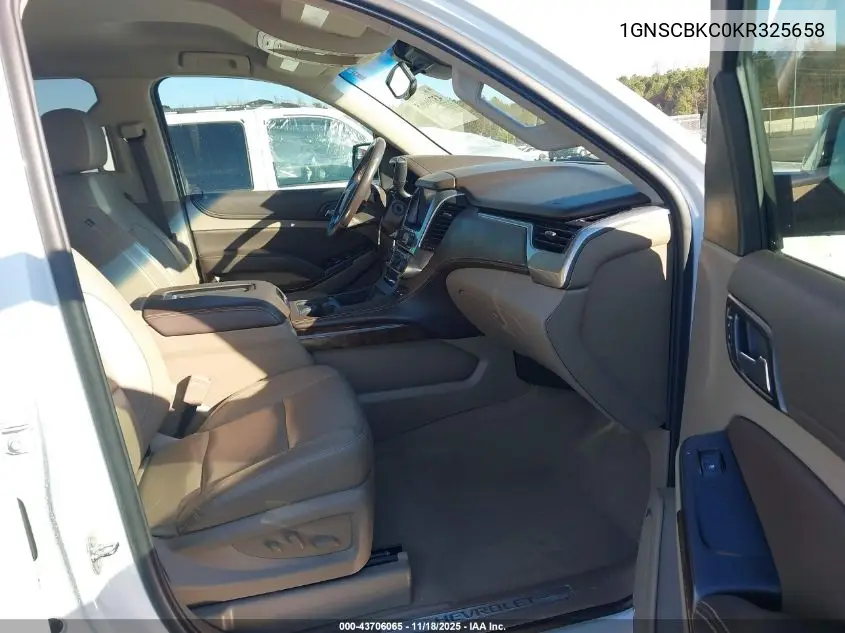 1GNSCBKC0KR325658 2019 Chevrolet Tahoe Lt