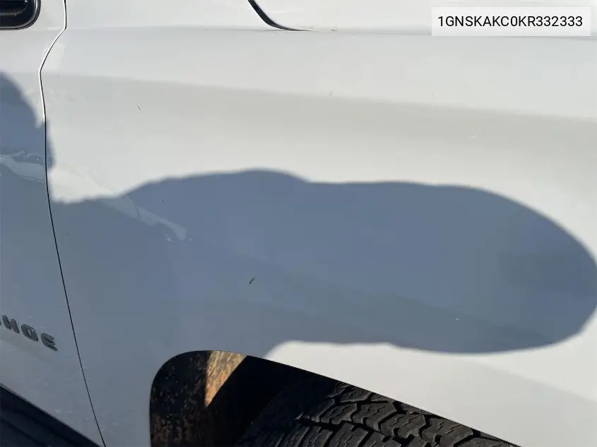 1GNSKAKC0KR332333 2019 Chevrolet Tahoe Ls