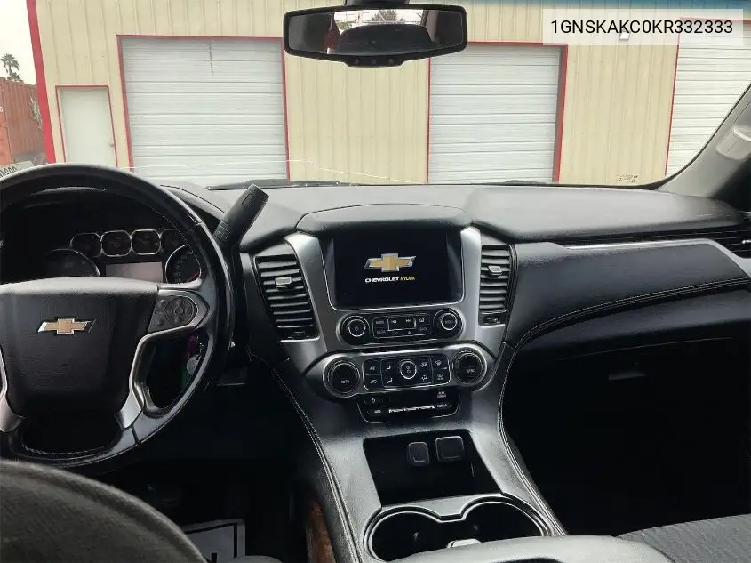 1GNSKAKC0KR332333 2019 Chevrolet Tahoe Ls