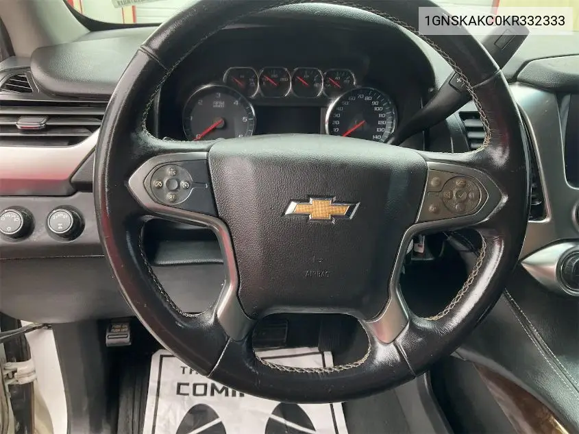 1GNSKAKC0KR332333 2019 Chevrolet Tahoe Ls