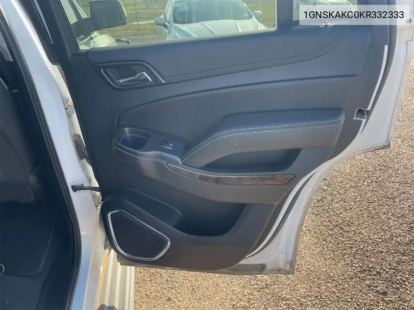 1GNSKAKC0KR332333 2019 Chevrolet Tahoe Ls