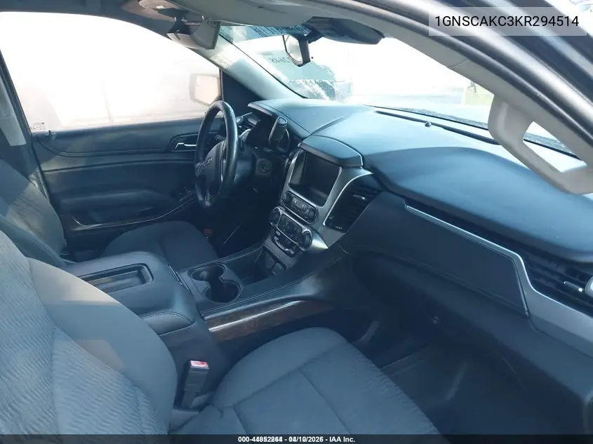 1GNSCAKC3KR294514 2019 Chevrolet Tahoe Ls