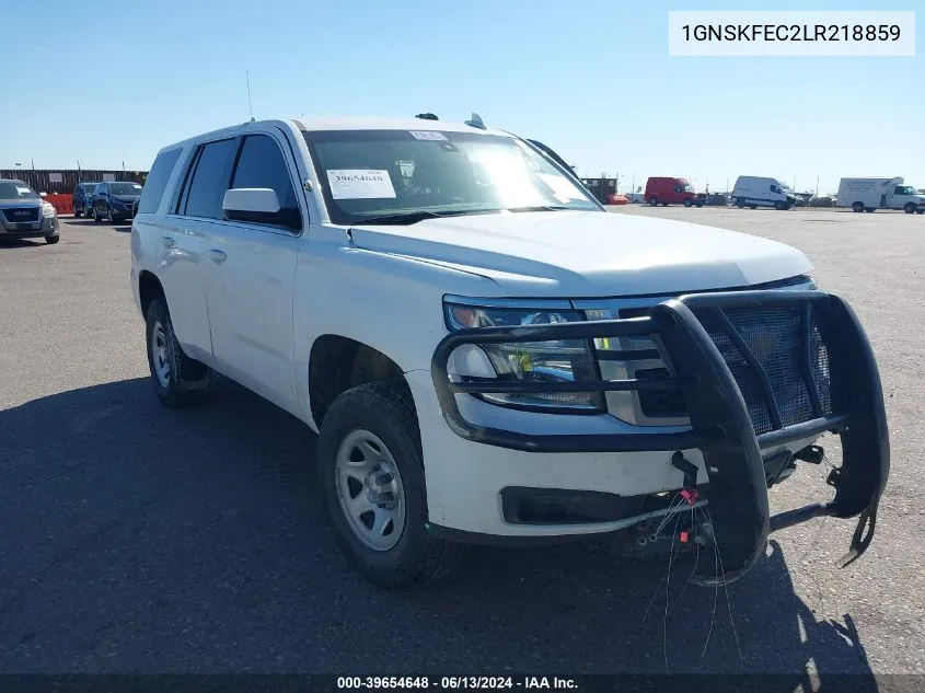 2020 Chevrolet Tahoe 4Wd Commercial Fleet VIN: 1GNSKFEC2LR218859 Lot: 39654648