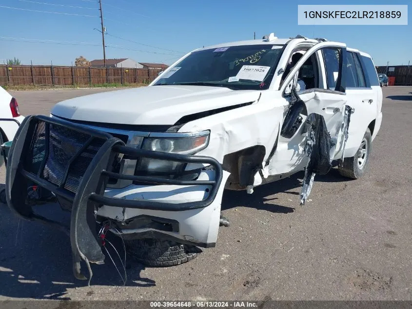 2020 Chevrolet Tahoe 4Wd Commercial Fleet VIN: 1GNSKFEC2LR218859 Lot: 39654648