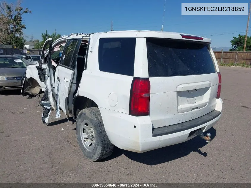 2020 Chevrolet Tahoe 4Wd Commercial Fleet VIN: 1GNSKFEC2LR218859 Lot: 39654648