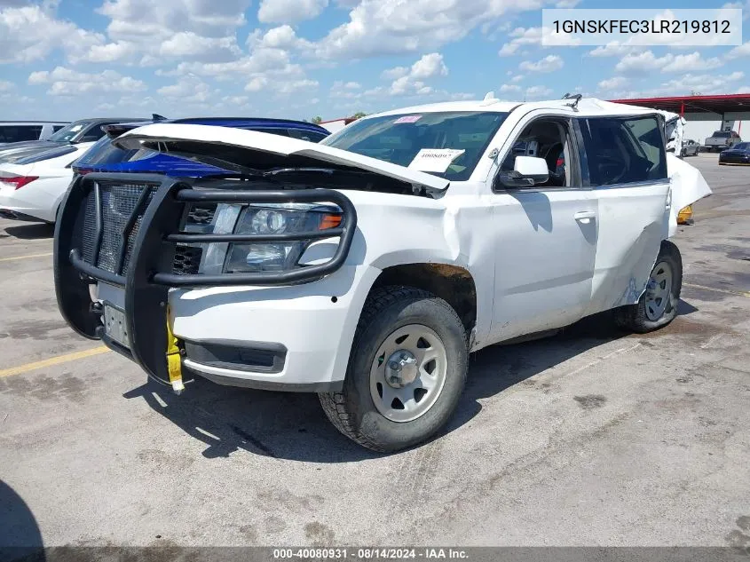 2020 Chevrolet Tahoe 4Wd Commercial Fleet VIN: 1GNSKFEC3LR219812 Lot: 40080931