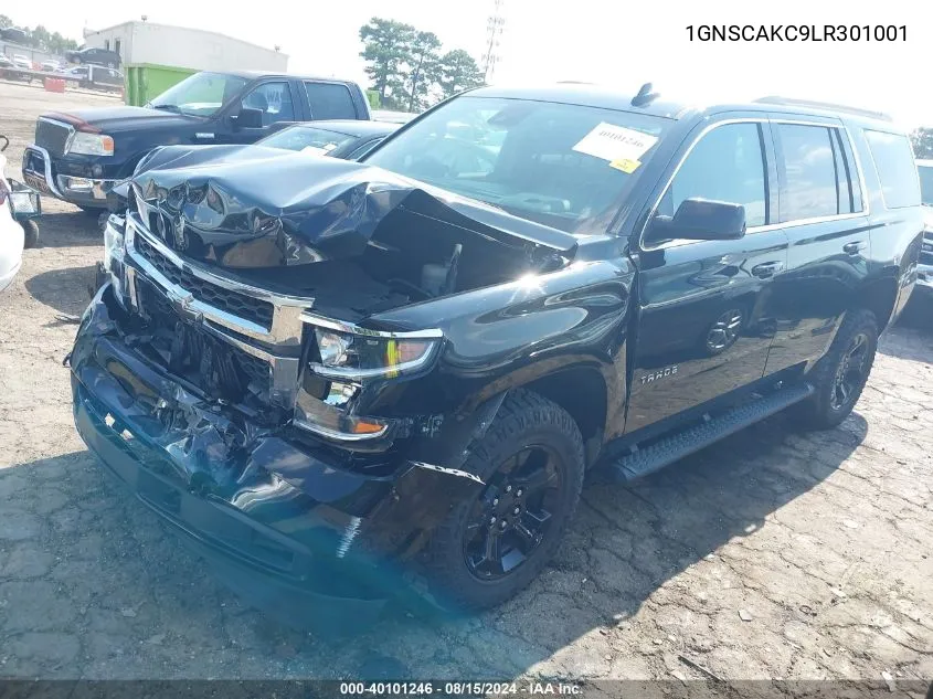 2020 Chevrolet Tahoe 2Wd Ls VIN: 1GNSCAKC9LR301001 Lot: 40101246