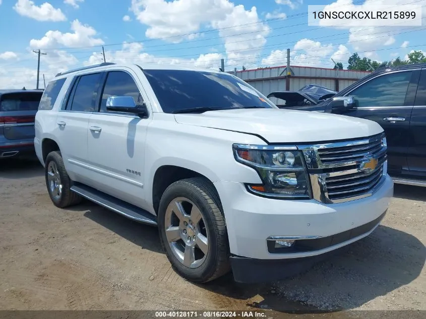 2020 Chevrolet Tahoe 2Wd Premier VIN: 1GNSCCKCXLR215899 Lot: 40128171