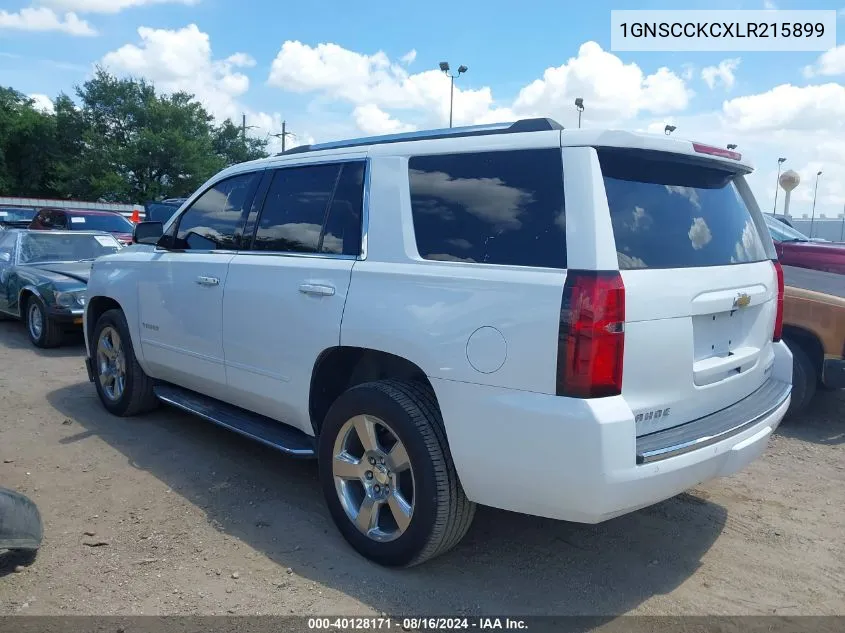 1GNSCCKCXLR215899 2020 Chevrolet Tahoe 2Wd Premier