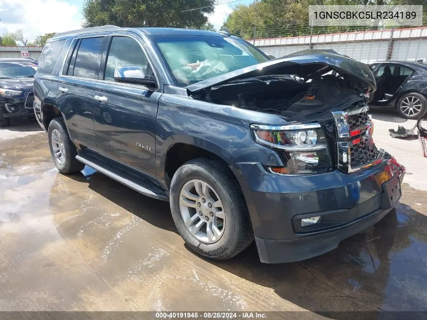 2020 Chevrolet Tahoe 2Wd Lt VIN: 1GNSCBKC5LR234189 Lot: 40191945