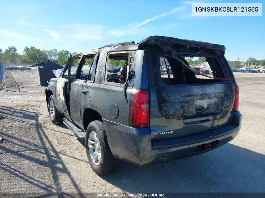 2020 Chevrolet Tahoe 4Wd Lt VIN: 1GNSKBKC8LR121565 Lot: 40238063