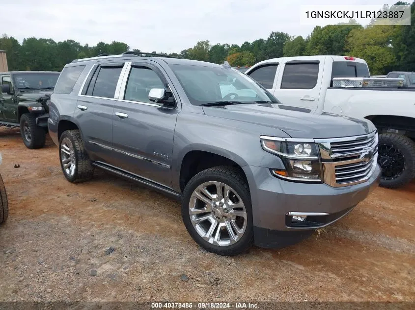 2020 Chevrolet Tahoe 4Wd Premier VIN: 1GNSKCKJ1LR123887 Lot: 40378485