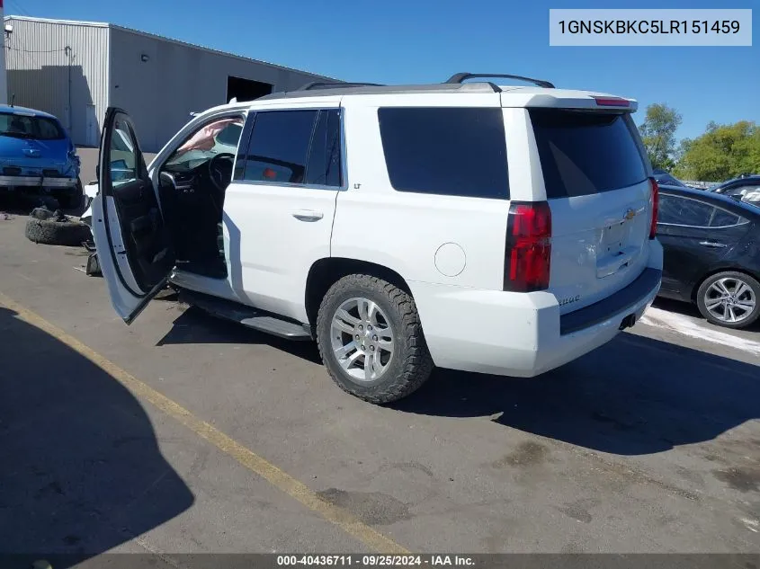 1GNSKBKC5LR151459 2020 Chevrolet Tahoe 4Wd Lt